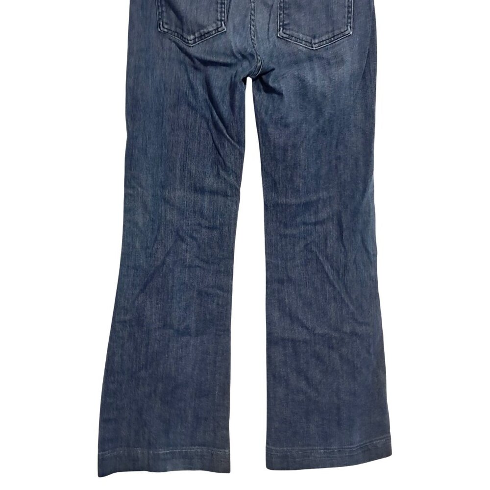 Lucky Brand Gene Montesano Flared Denim Jeans Vintage Inspired Bootcut Womens Sz - Picture 8 of 10